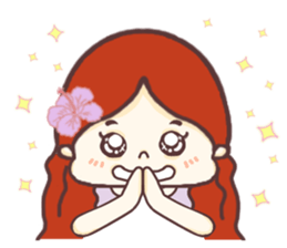 MO-chan Hiroshima valve Ver.3 ~Hula~ sticker #13037252