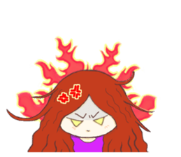 MO-chan Hiroshima valve Ver.3 ~Hula~ sticker #13037266