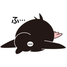 adelie egg sticker #13037753