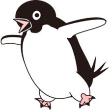 adelie egg sticker #13037755
