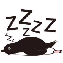 adelie egg sticker #13037756