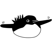 adelie egg sticker #13037764