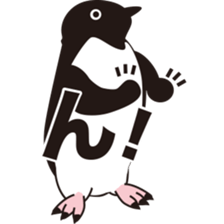 adelie egg sticker #13037772