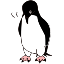 adelie egg sticker #13037781