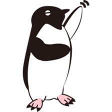 adelie egg sticker #13037782