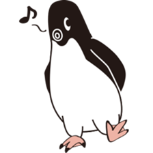 adelie egg sticker #13037789