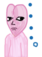 Artist Saaya's Sticker "Heart Human" sticker #13037842