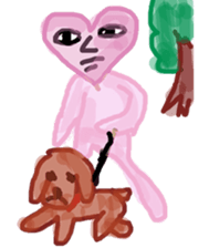 Artist Saaya's Sticker "Heart Human" sticker #13037864