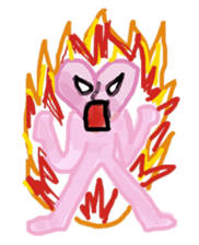 Artist Saaya's Sticker "Heart Human" sticker #13037869