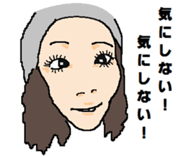 Strange face sticker. sticker #13038752