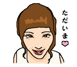 Strange face sticker. sticker #13038754