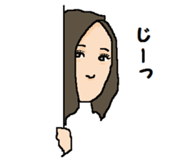 Strange face sticker. sticker #13038777