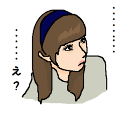 Strange face sticker. sticker #13038787