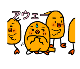 soccerlove Yellow Little Birds 2 sticker #13038792