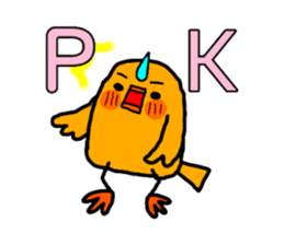 soccerlove Yellow Little Birds 2 sticker #13038812