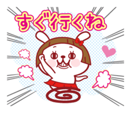 Probably it is a rabbit. LOVE100% sticker #13039195