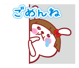 Probably it is a rabbit. LOVE100% sticker #13039206