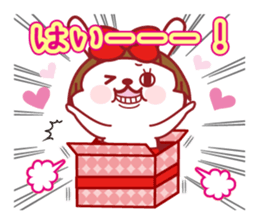 Probably it is a rabbit. LOVE100% sticker #13039211