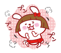 Probably it is a rabbit. LOVE100% sticker #13039216