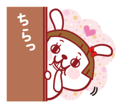 Probably it is a rabbit. LOVE100% sticker #13039218