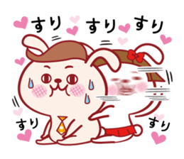 Probably it is a rabbit. LOVE100% sticker #13039221