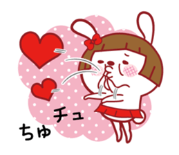 Probably it is a rabbit. LOVE100% sticker #13039227