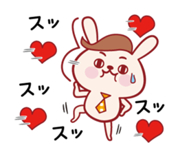 Probably it is a rabbit. LOVE100% sticker #13039228