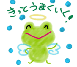 Yurufuwa FrogAngel sticker #13039617