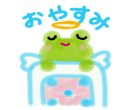 Yurufuwa FrogAngel sticker #13039626