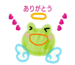 Yurufuwa FrogAngel sticker #13039631