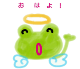 Yurufuwa FrogAngel sticker #13039632