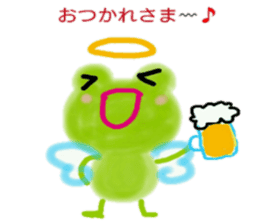 Yurufuwa FrogAngel sticker #13039635