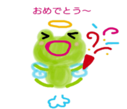 Yurufuwa FrogAngel sticker #13039638