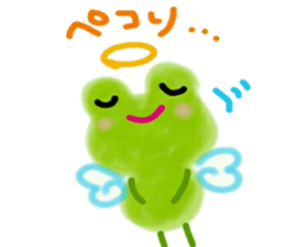 Yurufuwa FrogAngel sticker #13039642