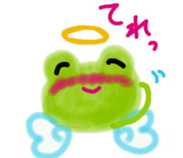 Yurufuwa FrogAngel sticker #13039643