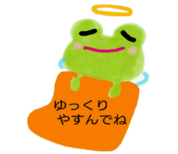 Yurufuwa FrogAngel sticker #13039645