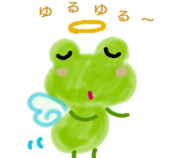 Yurufuwa FrogAngel sticker #13039651