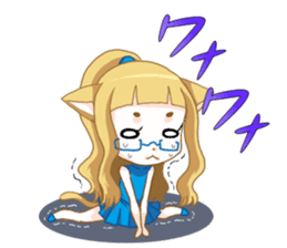 Meganekoru sticker #13039693