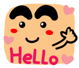 Big simple reaction 18. sticker #13040207