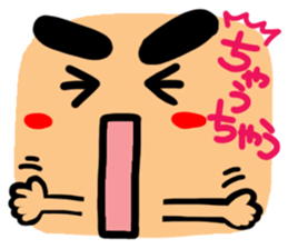 Big simple reaction 18. sticker #13040213