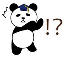 cool panda style sticker #13040281
