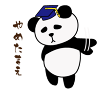 cool panda style sticker #13040309