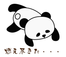 cool panda style sticker #13040311