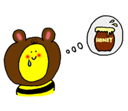 honeybee's life sticker #13040812