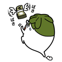 Walking Weed 3 sticker #13041033