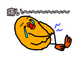 Yellow Little Birds. soccer love sticker #13041431