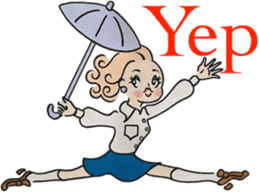 Tokyo Jenne Rainy day sticker #13041947