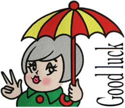 Tokyo Jenne Rainy day sticker #13041955
