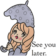 Tokyo Jenne Rainy day sticker #13041958