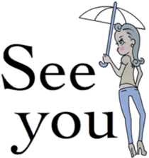 Tokyo Jenne Rainy day sticker #13041965